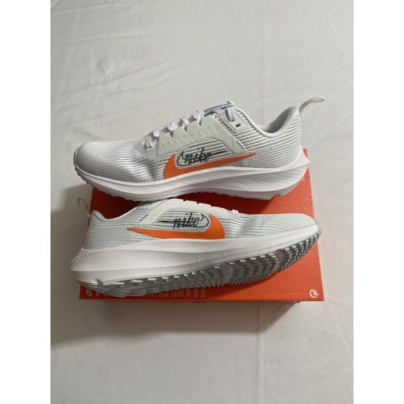 New Youth Size 6Y White Nike Air Zoom Pegasus 40 PR GS Running Shoes FB8866 100 - Picture 4 of 10